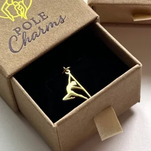 POLE CHARMS - Pendentif "Hangman" Doré