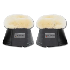 Paire de protège sabots en peau d’agneau