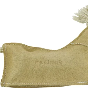 Jouet pour chien en cuir