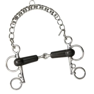 Pelham caoutchouc brisé