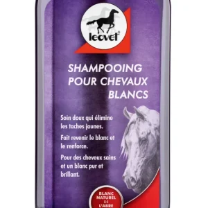Shampooing pour chevaux blancs