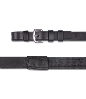 Waldhausen X Line Rênes en cuir et caoutchouc