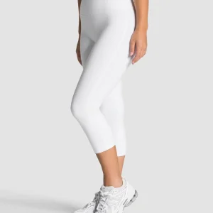 Allrounder Capri Leggings "Weiß"