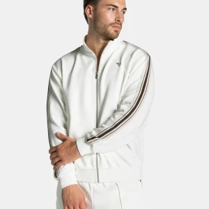 Club Zip Jacke "Off White"