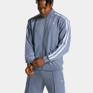 Club Zip Jacke "Stahlblau"