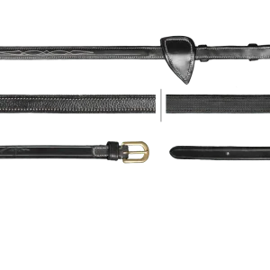 Rênes Hunter Grip 1/2 D