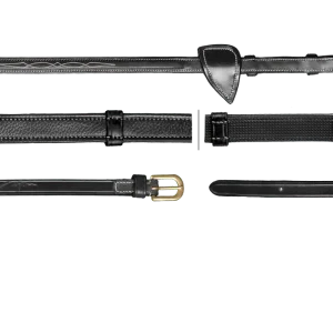 Rênes Hunter Grip 5/8 Avec 7 Arretoirs D