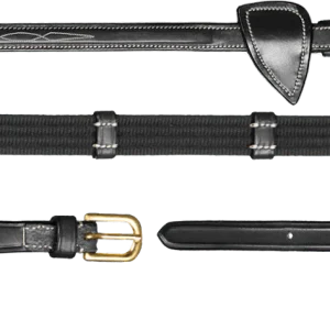 Rênes Tissu 5/8 Avec 9 Arretoirs D