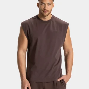 Contrastline Oversized Tank "Espresso"
