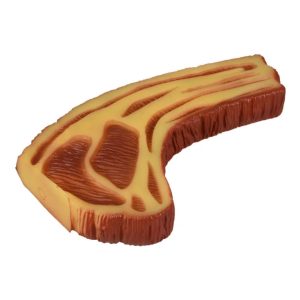 Jouet cotelette pour chien