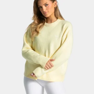 Knit Sweater "Butter Yellow"