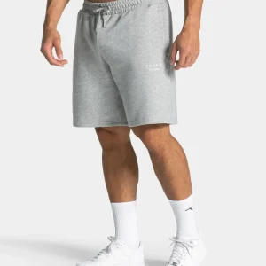 Lifting Club Shorts "Hellgrau Meliert"