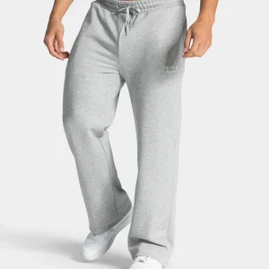 Lifting Club Straight Leg Jogger "Hellgrau Meliert"