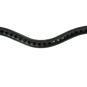 Frontal V Swarovski Noir NE