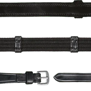 Rênes Tissu 5/8 Avec  9 Arretoirs (Sans Stopper) NE