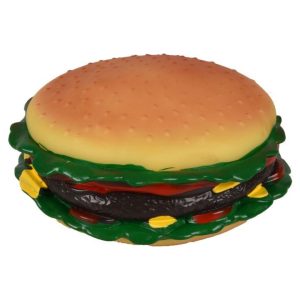Jouet hamburger pour chien