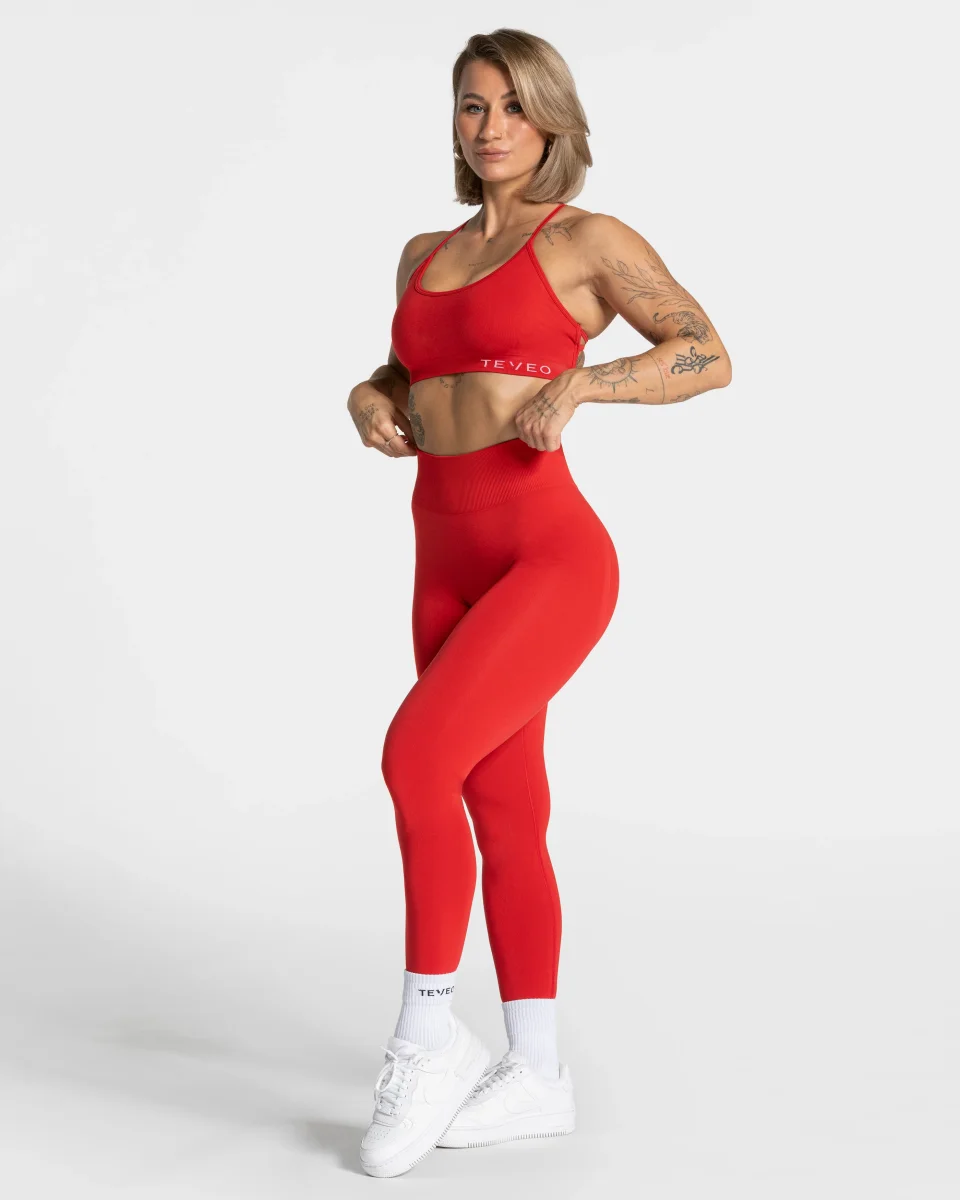 Pure Covert Scrunch Leggings "Rot" – Image 5