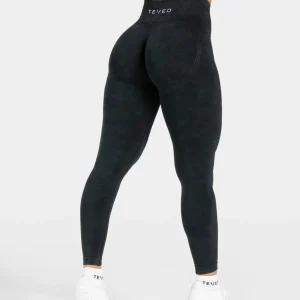 Acid Covert Scrunch Leggings "Schwarz"
