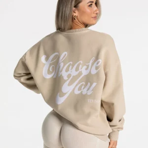 Acid Oversized Sweater "Sand"