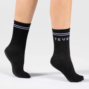 Crew Socken (5er-Pack) "Schwarz"