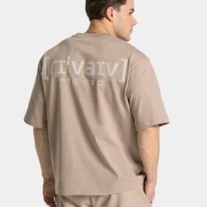 RI’VAIV Oversized T-Shirt "Taupe"