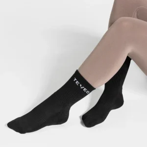 Tennis Socken (2er-Pack) "Schwarz"