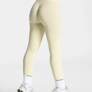 Timeless Pro Covert Scrunch Leggings "Butter Yellow"
