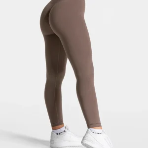 Timeless Pro Covert Scrunch Leggings "Mokka"