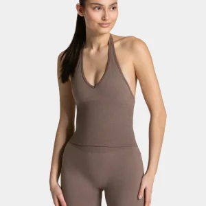 TEVEO_Timeless_Pro_Neckholder_Top-Mokka_1824.jpgv1742998983 Timeless Pro Neckholder Top "Mokka"