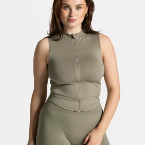Timeless Pro Zip Tank  "Khaki"