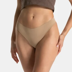 Seamless Padded Tanga (2er-Pack) "Karamell"
