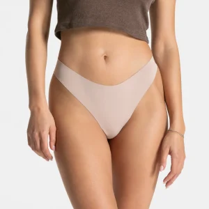Seamless Padded Tanga (2er-Pack) "Oat"