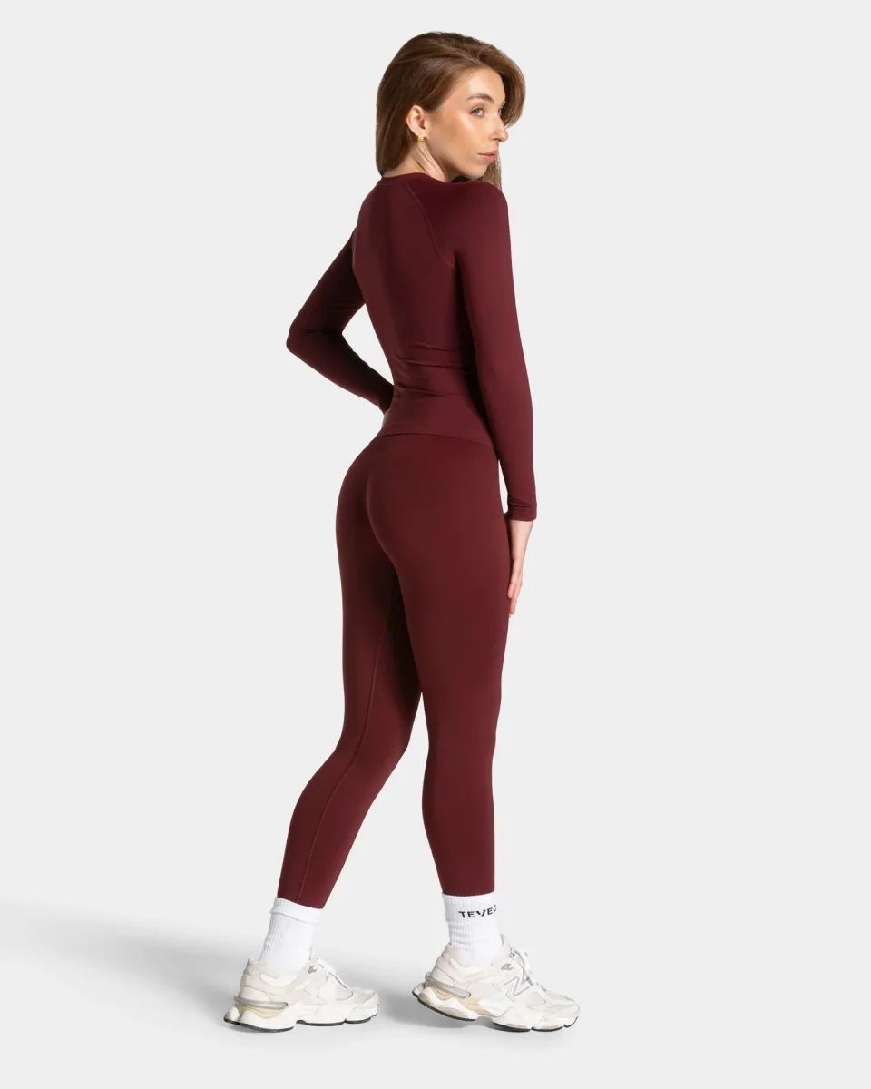 Timeless Pro Leggings "Weinrot" – Image 5