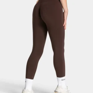 Timeless Pro Covert Scrunch Leggings "Espresso"