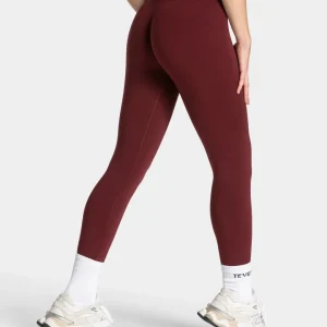 Timeless Pro Covert Scrunch Leggings "Weinrot"
