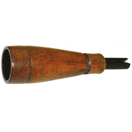 Appeau corneille bois