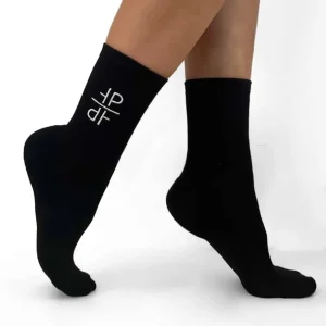 PF X INVERTIKA - Chaussettes Noires Logo