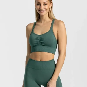 Timeless Scrunch Bh "Dunkelgrün"