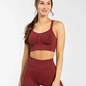 Timeless Scrunch Bh "Weinrot"